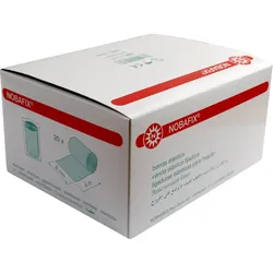 Noba Nobafix elastische Fixierbinden Mullbinden in Folie | Spar-Set: 3 x 20 = 60 Stück 8 cm x 4 m