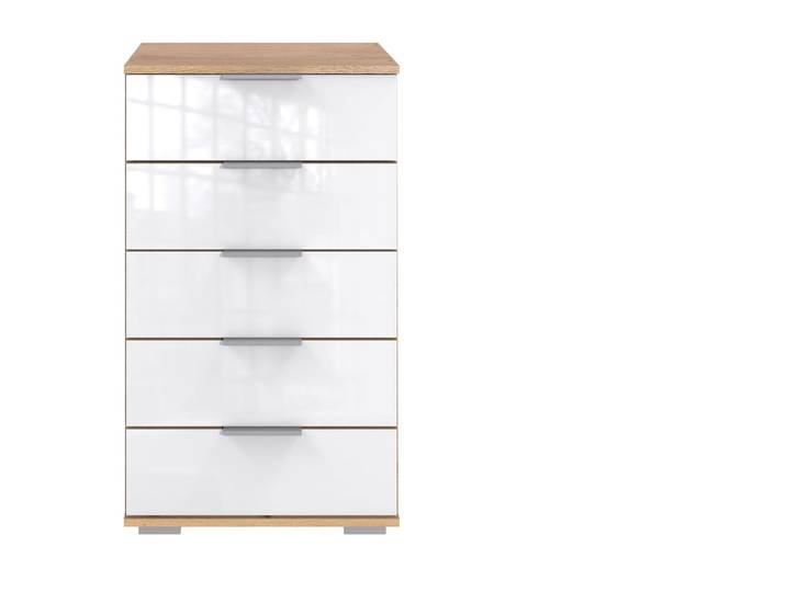 Kommode Peyton C weiss Holzwerkstoff B 49 H 102 cm - Kommode