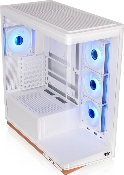 Stage 500 TG ARGB, Tower-Gehäuse weiß, Curved Tempered Glass