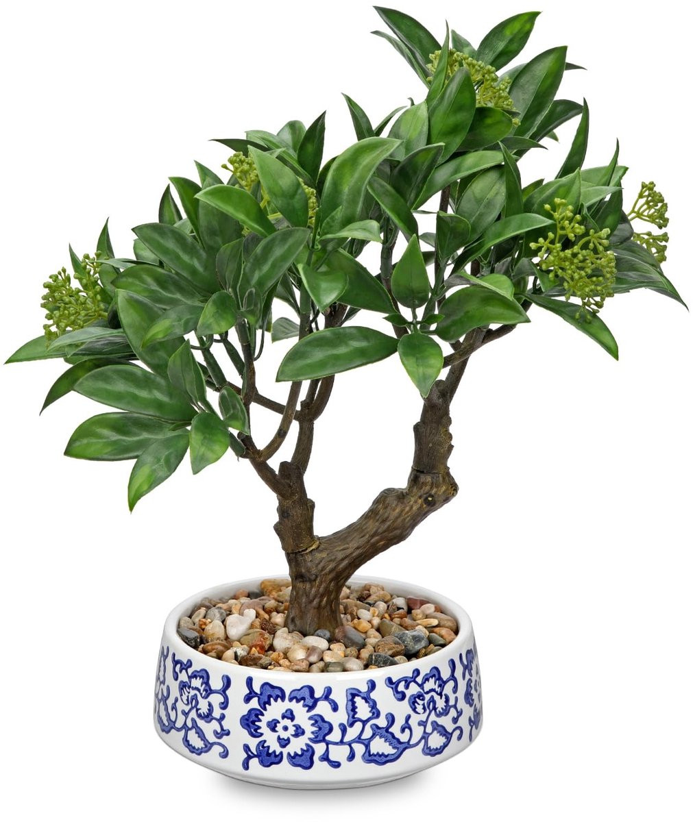 Merkloze Kunstplant Bonsai Boom in Pot voor Volwassenen