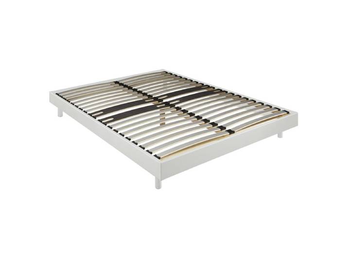 Sommier en kit pour matelas/lit 120x190 cm DECOKIT blanc