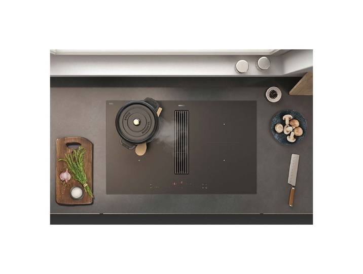 WESCO WKA 83 Piana Plus Kochfeld mit Dunstabzug Abluft