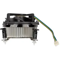 Akasa AK-955A-BV2 CPU-Kühler (62.40 mm), CPU Kühler, Schwarz, Silber