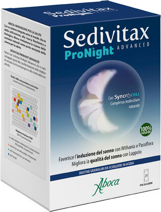 Aboca SEDIVITAX PRONIGHT ADVANCED 20 BUSTINE