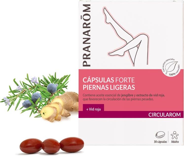 Pranarôm Circularom Cápsulas Forte Piernas Ligeras 30caps