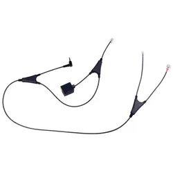 Jabra LINK 14201-37 elektronischer Hook-Switch Adapter für drahtloses Headset, Digitaltelefon