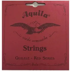 Aquila Corde Armoniche Guitarlele Strings - 153C - Red Series E-Tuning - Saiten Zupfinstrument