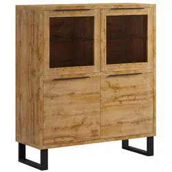 VITRINE Eden Holz und Metall