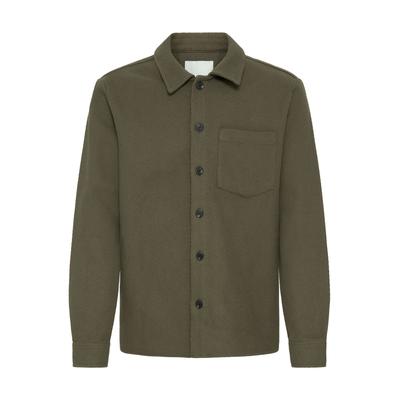 Hemdjacke SOLID "Hemdjacke SDRenfred", Herren, Gr. XL, grün (ivy grün), Obermaterial: 100% Baumwolle CO., Jacken