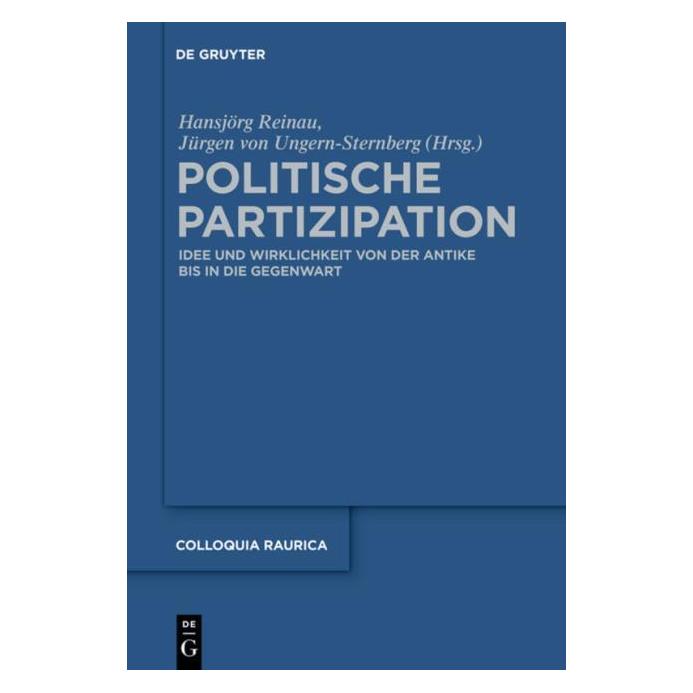 De Gruyter Politische Partizipation (Deutsch, 2013) (67767214)