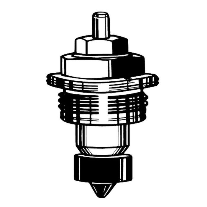 Heimeier Thermostat-Umrüst-Ersatz-Oberteil 4101-03.300 DN 20, für Mikrotherm-Regulierventile
