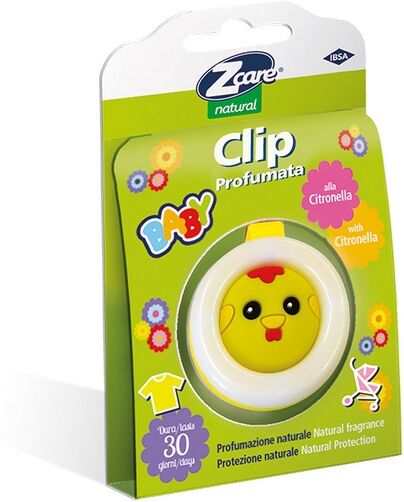Ibsa Farmaceutici Italia Zcare Natural Baby Clip Protettiva Agli Oli Essenziali