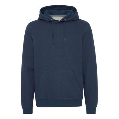 Kapuzenpullover BLEND "Kapuzenpullover BHSweatshirt", Herren, Gr. XXL, blau (marineblaus), Obermaterial: 100% Baumwolle CO., Pullover Kapuzenpullover