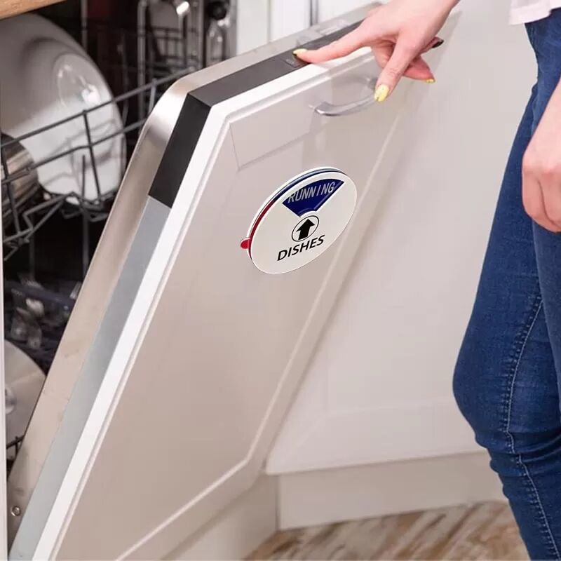 INF Geschirrspüler Magnet Anzeige Sauber Schmutzig, Magnetischer Geschirrspüler Aufkleber