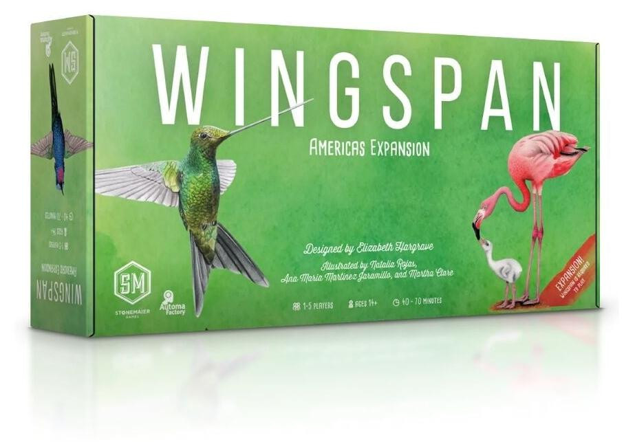 Stonemaier Games Wingspan Amerika Uitbreiding door Elizabeth Hargrave