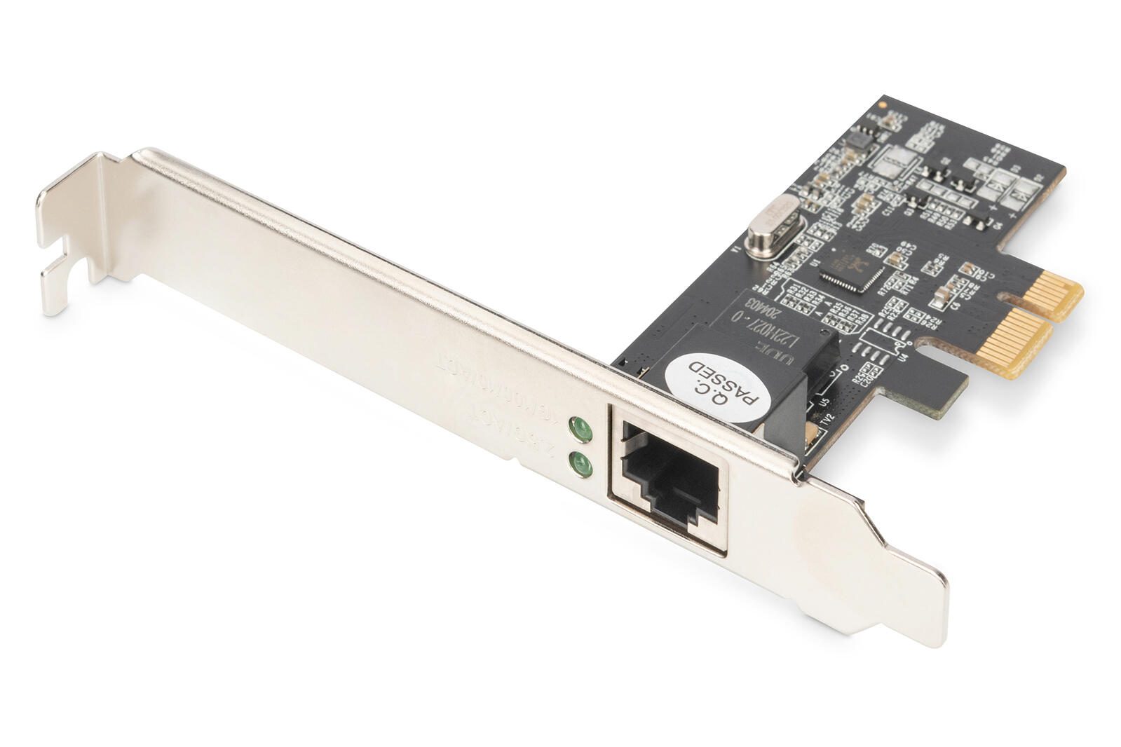 Digitus Single Port 2,5 Gigabit Ethernet Netzwerkkarte, RJ45, PCI Express, Realtek Chipsatz DN-10135