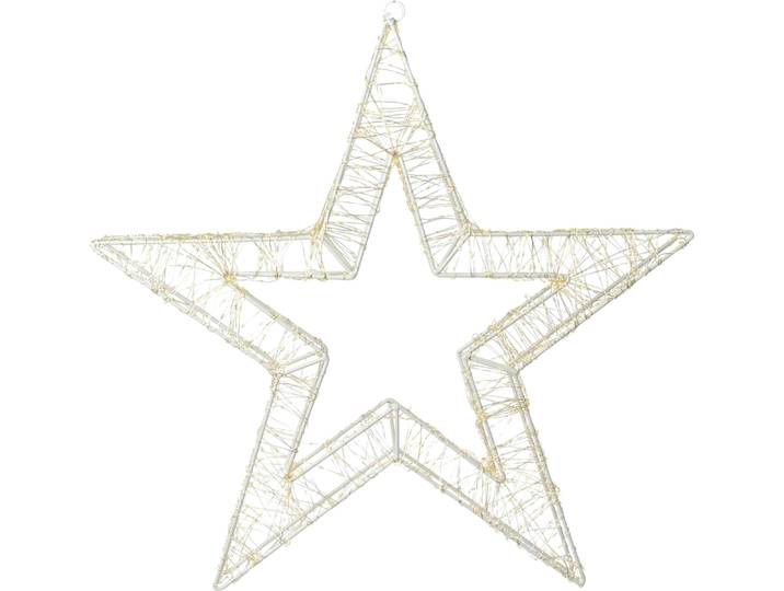 Stern aus Draht LED-Dekoration, 50 cm