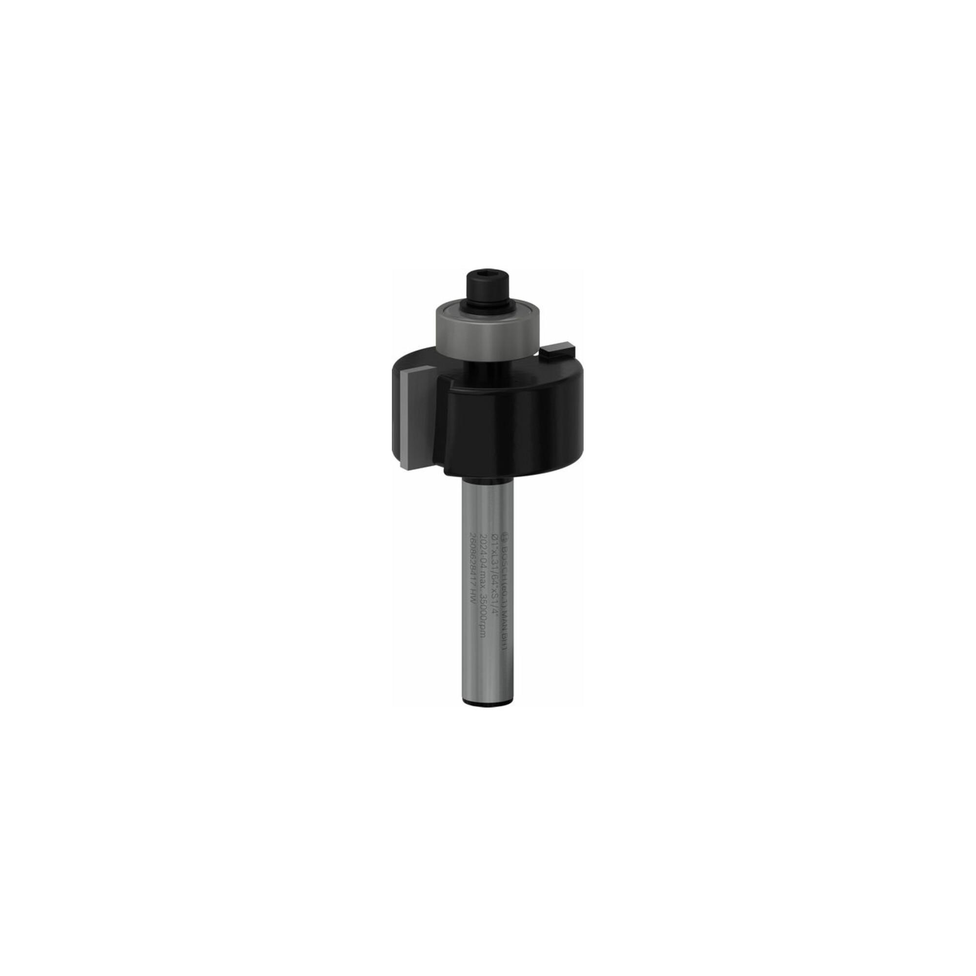 BOSCH Falzfräser 1/4", D1 25,4 mm, L 12,7 mm, G 54 mm (2608628417)