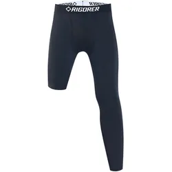 Rigorer, Unisex, Tights, Legging mit linkem Bein (L), Schwarz