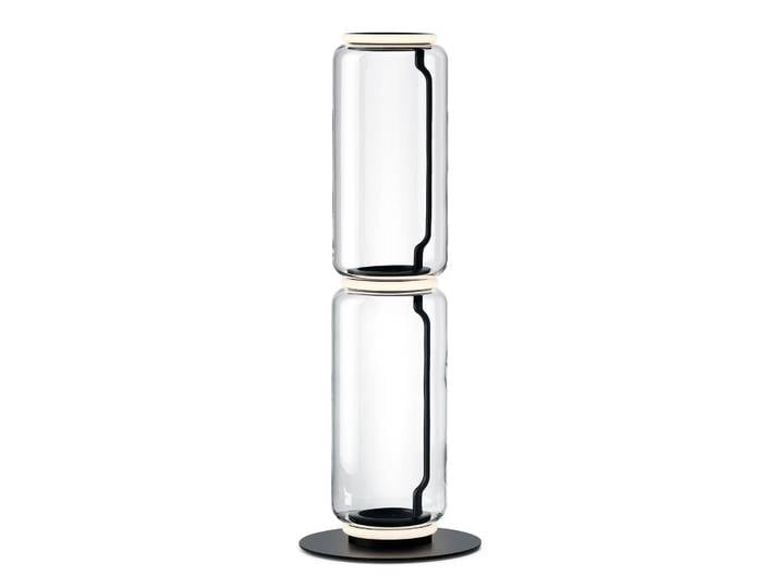 Noctambule F2 Lampe sur pied High Cylinder - FLOS - Salon / séjour - Design - Verre - Multi-ampoules