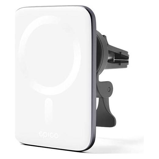 Epico 9915101300218 mobile device charger Smartphone Silver, White Cigar lighter Wireless charging (9915101300218)