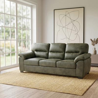 Unbranded "81"" W Polyester/Foil Fabric Sofa, Upholstered 3 Seat Couch for Living Room"