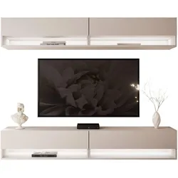WOHNWAND Calante mit LED-Beleuchtung