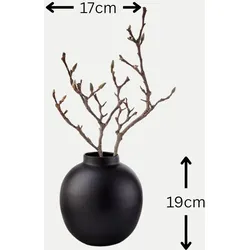 Vase klein Moya Schwarz