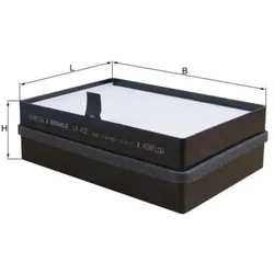 Filter Innenraumluft MAHLE LA 432