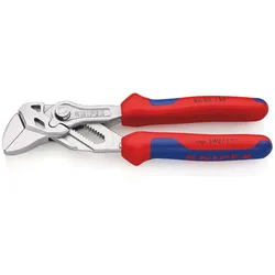 KNIPEX Zangenschlüssel Zange und Schraubenschlüssel in einem Werkzeug verchromt 150 mm - 8605150SB
