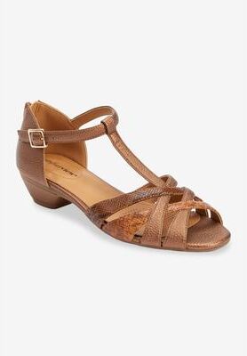 Women's The Josephine Pump by Comfortview in Bronze (Size 7 M)
