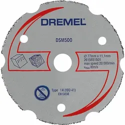 DREMEL® DSM20 Mehrzweck-Karbidtrennscheibe, DSM500
