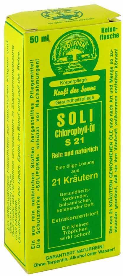 Soli-chlorophyll-öl S 21 50ml