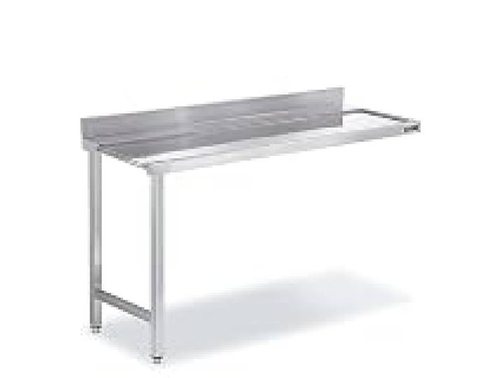 Table Entrée/Sortie en Inox Murale Sans Étagère - Distform