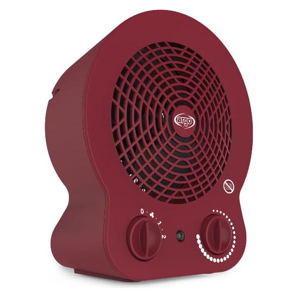 Argo Argoclima Dori Interior Berry 2000 W Elektrische Raumheizung mit Ventilator (2000 W) (8013557519163)
