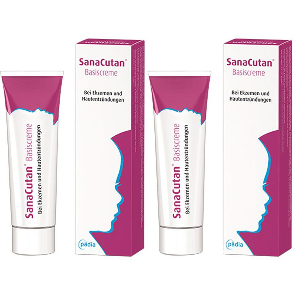 2x Sanacutan Basiscreme 2x150 g Creme