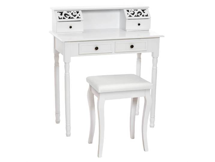 Coiffeuse secrétaire - blanc