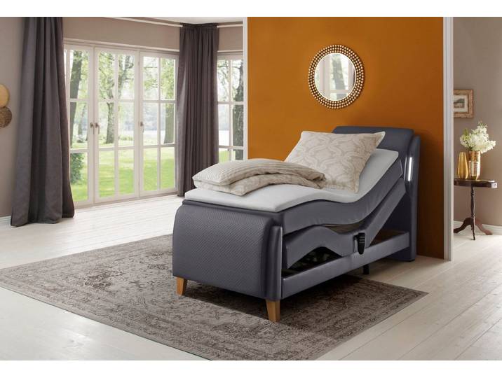 Home affaire Boxspringbett Messina2, Liegekomfort elektrisch Verstellbar