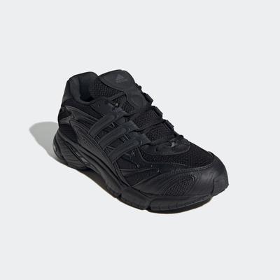 Sneaker ADIDAS ORIGINALS "TEMPER RUN 2.0", Herren, Gr. 44, schwarz (core schwarz, core schwarz, core schwarz), Synthetik, Textil, Schuhe Sneaker