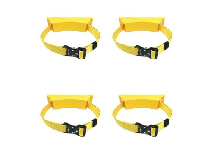 An der Wand montierter Flaschenhalter(Yellow,4 pack)