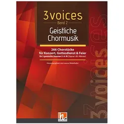 3 voices Band 2 - Geistliche Chormusik, Fachbücher von Lorenz Maierhofer
