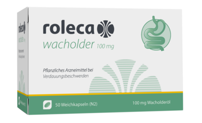 ROLECA Pharma GmbH ROLECA-Wacholder 100 mg Weichkapseln 50 St 15780044