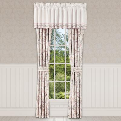 Royal Court Avant Garden Window Straight Valance