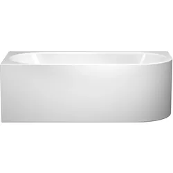 Kaldewei MEISTERSTÜCK CENTRO DUO 1 Badewanne, alpinweiß, 1800x800 mm, Eckeinbau rechtsseitig
