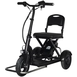 Elektro-Mobilitätshilfe MoBot Light schwarz - 3 Fahrstufen + Rückwärtsgang /klappbar