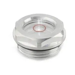 Ölschaugläser, Gehäuse Aluminium, Sichtscheibe Kunststoff (744-14-G1/2-C)