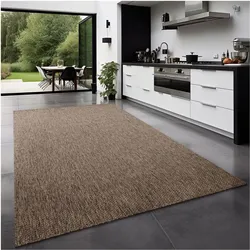 TT Home, Teppich, Teppich Outdoor Wohnzimmer Esszimmer Balkon Wetterfest (250 x 80 cm)