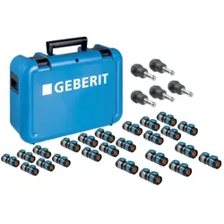 Geberit FlowFit Koffer 655085001 mit Übergängen auf Fremdsysteme