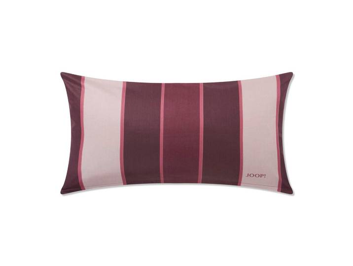 Joop! Living Kopfpolsterbezug Joop! Stripes, Rosa, 40x80 cm, pflegeleicht, Heimtextilien, Bezüge, Polsterbezüge