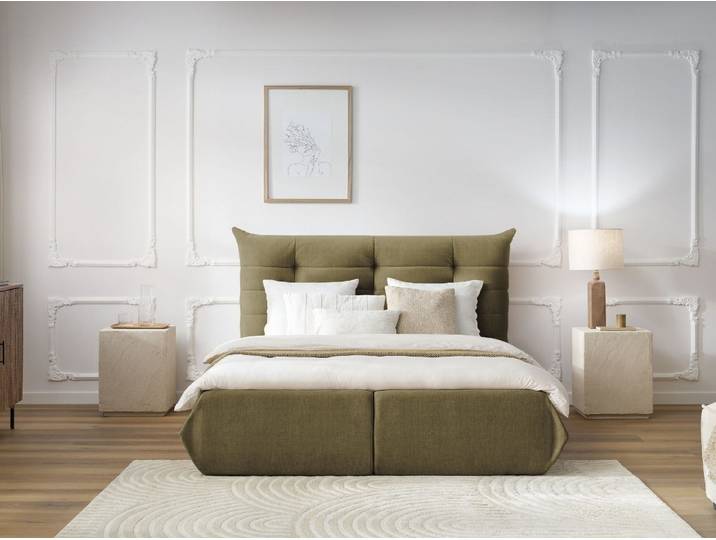 Lit coffre CLOTHILDE 140x190